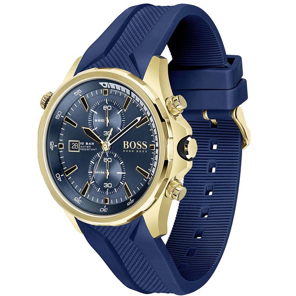 Hugo Boss Men's 1513822 Globetrotter chronograph 46mm 10ATM