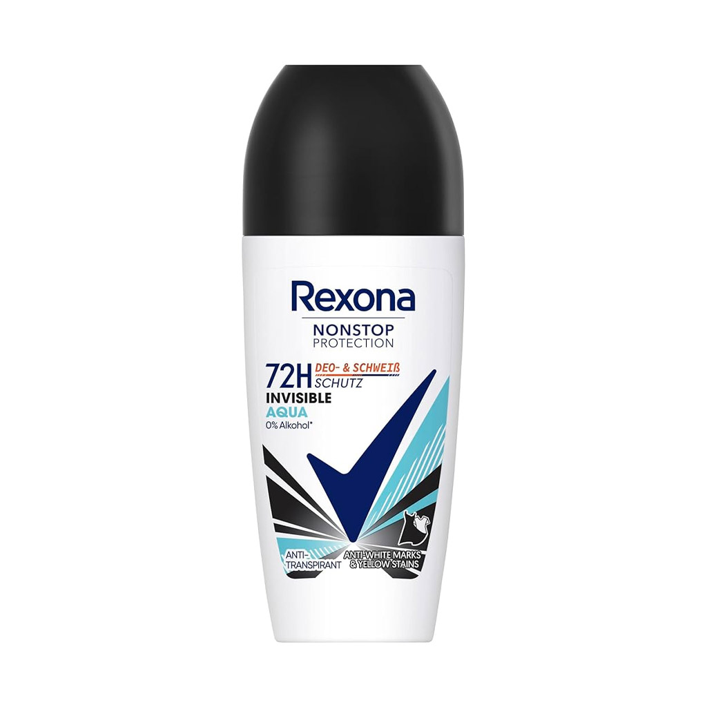 Rexona Deo. Rollon 50 ml Invisible Aqua 72 H