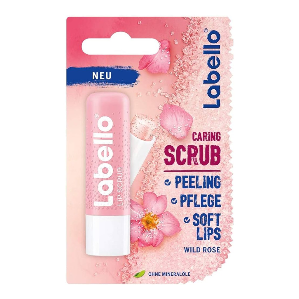 LABELLO LIP SCRUB WILD ROSE