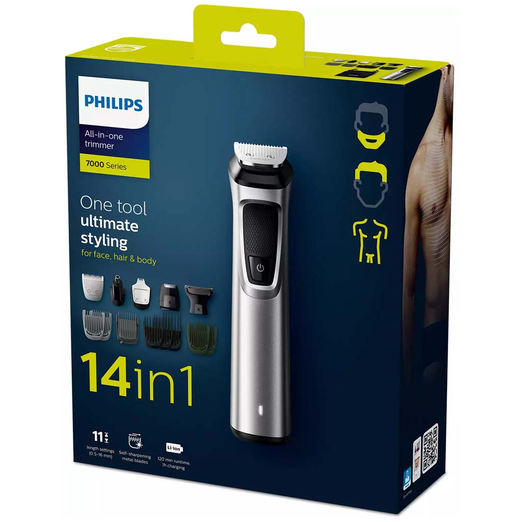Philips MULTIGROOM Series 7000 14-in-1, Face, Hair and Body MG7720/15