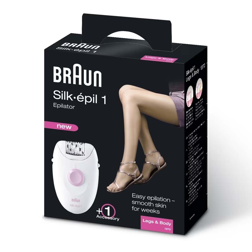 Braun SE1370 Silk-Epil 1 Legs &amp; Body Epilator