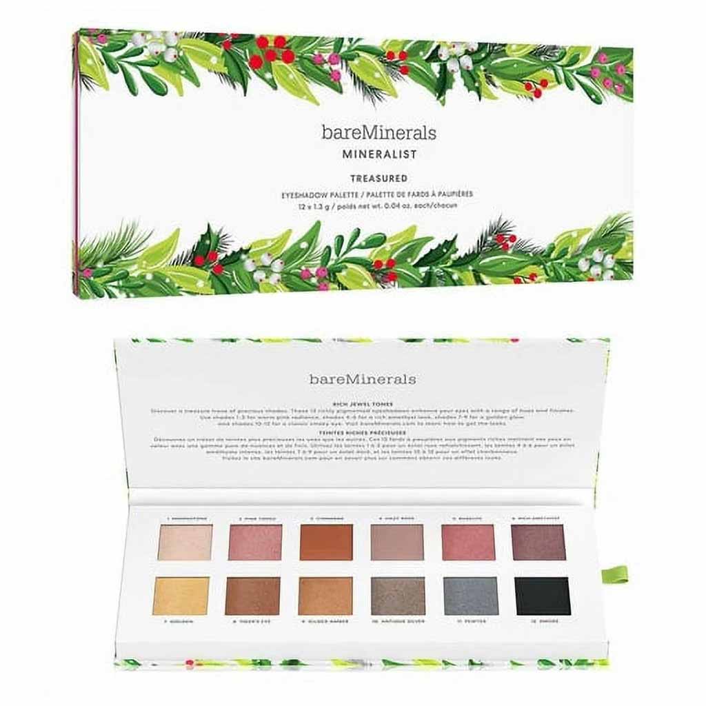 BareMinerals MINERALIST Eye Shadow Palette TREASURED 12 Shade