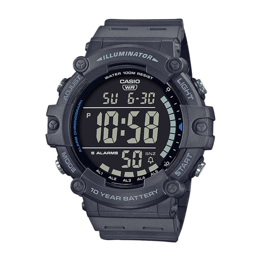 Casio Black Digital Watch AE1500WH-8B Resin
