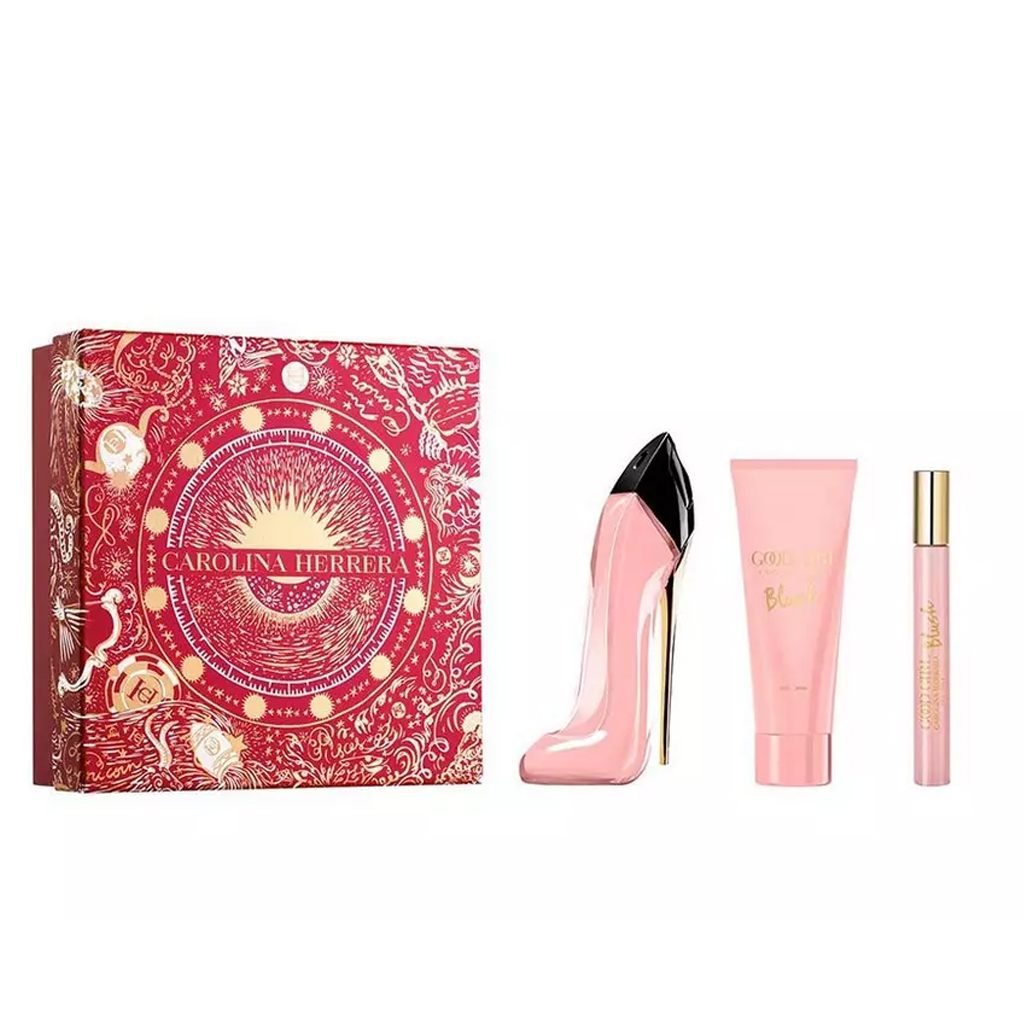 CAROLINA HERRERA Good Girl Blush Set 80ML EDP + 100ML Body Lotion + 10ML EDP