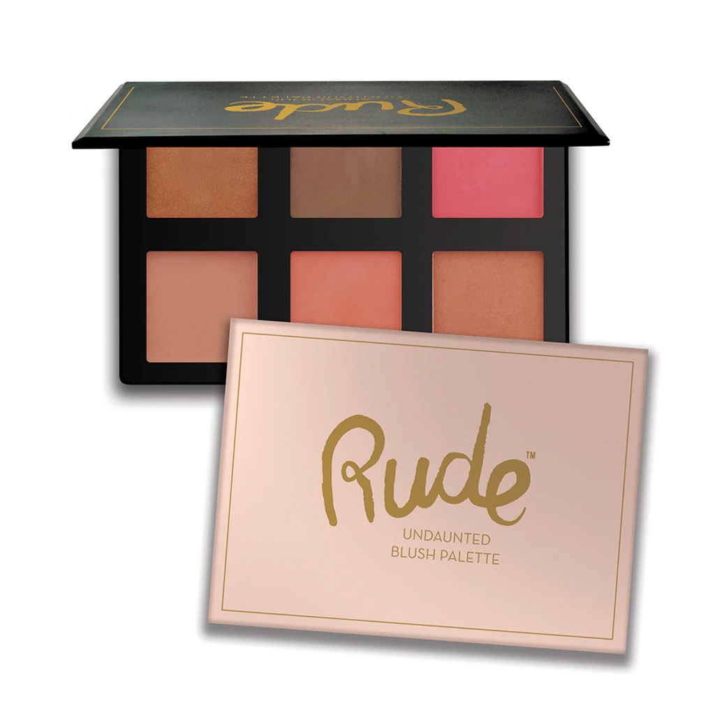 Rude Undaunted Blush Palette