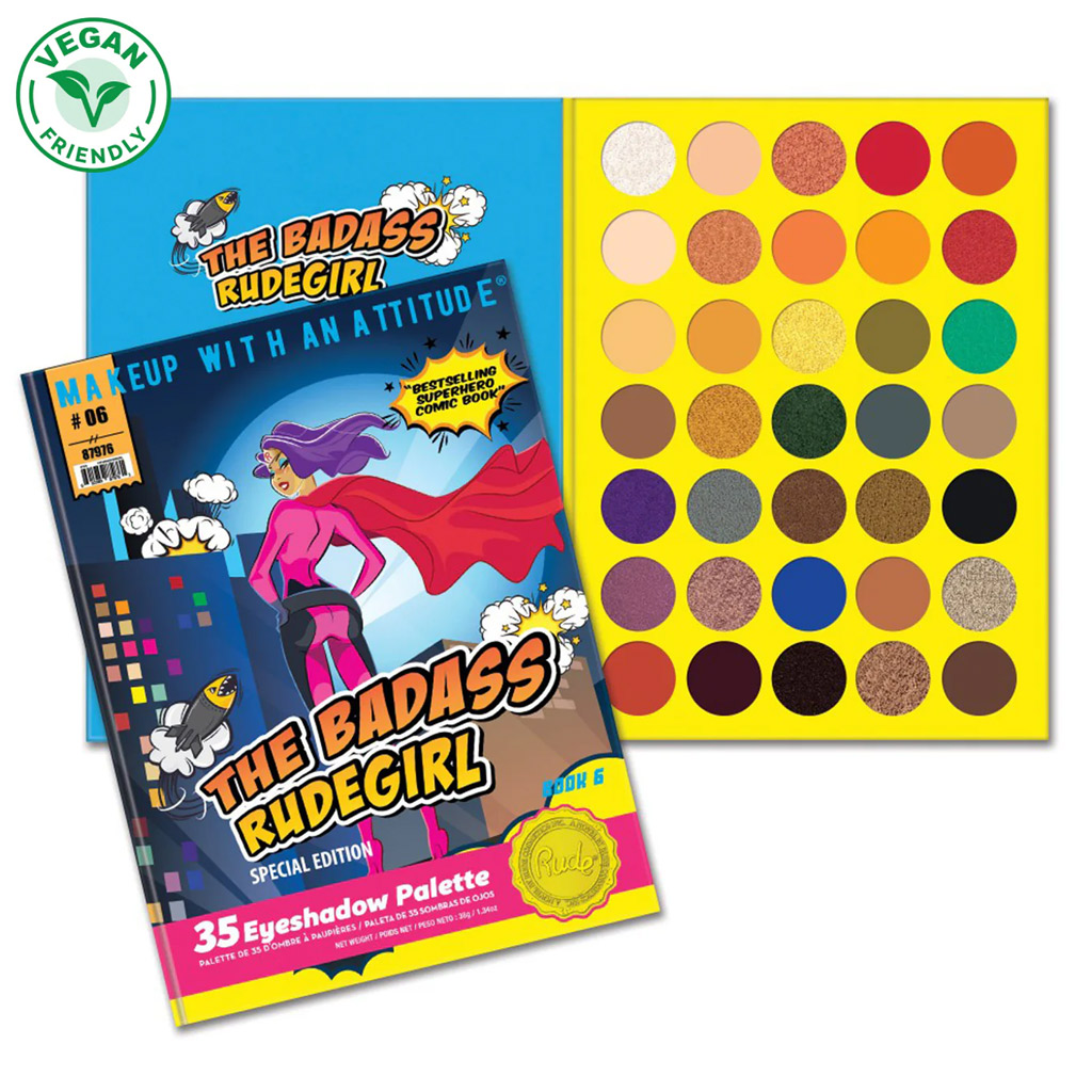 Rude The Badass Rudegirl 35 Eyeshadow Palette - Book 6