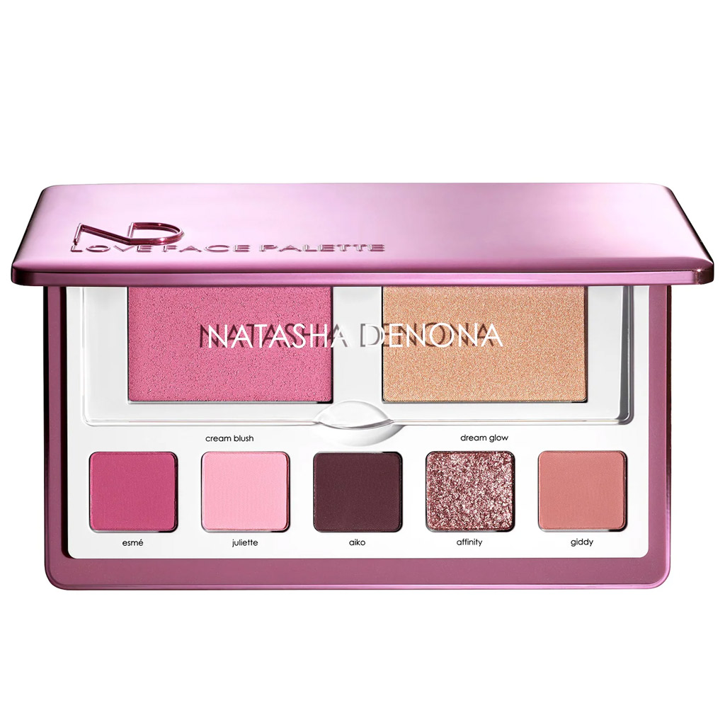 NATASHA DENONA LOVE FACE EYESHADOW &amp; CHEEK ESSENTIAL PALETTE