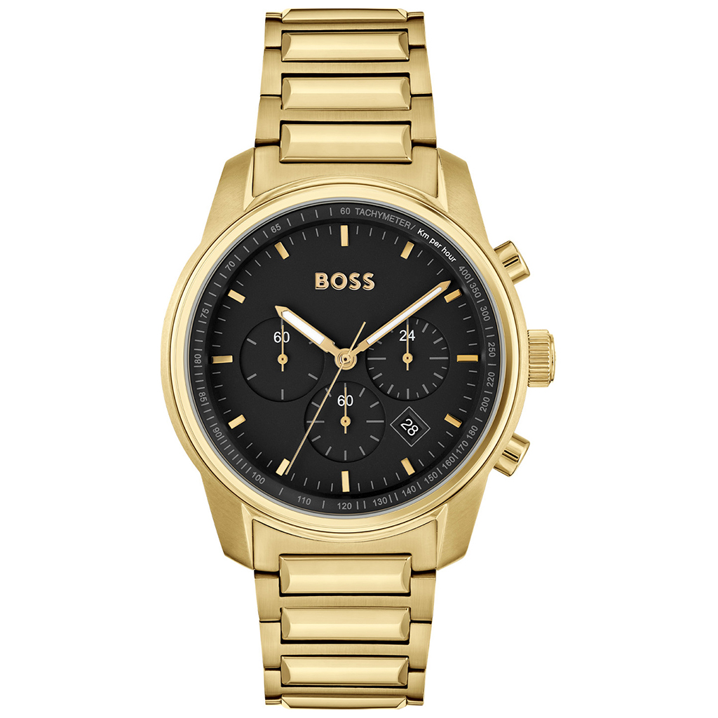 Hugo Boss Boss 1514006 Trace Watch Stainless Steel Quartz Chronograph