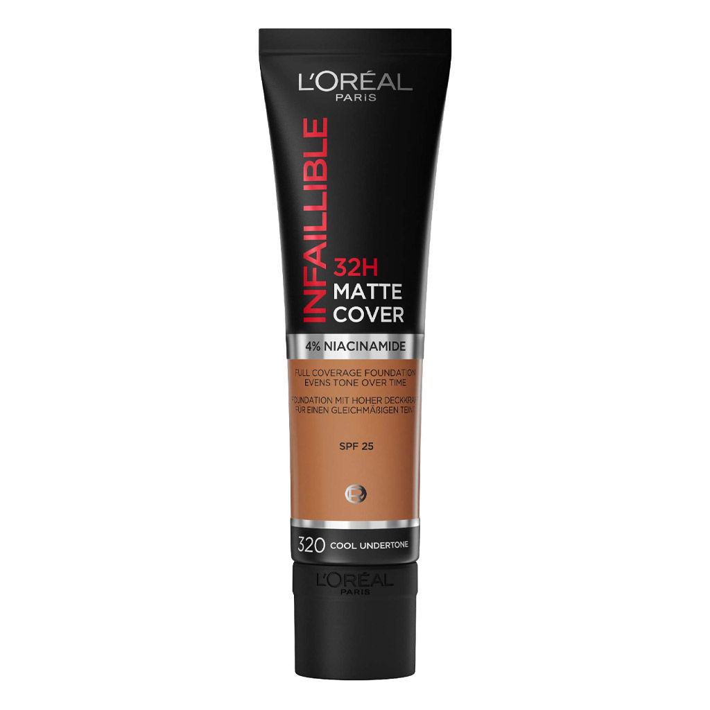 Loreal Matte Cover Foundation 320 cool undertone