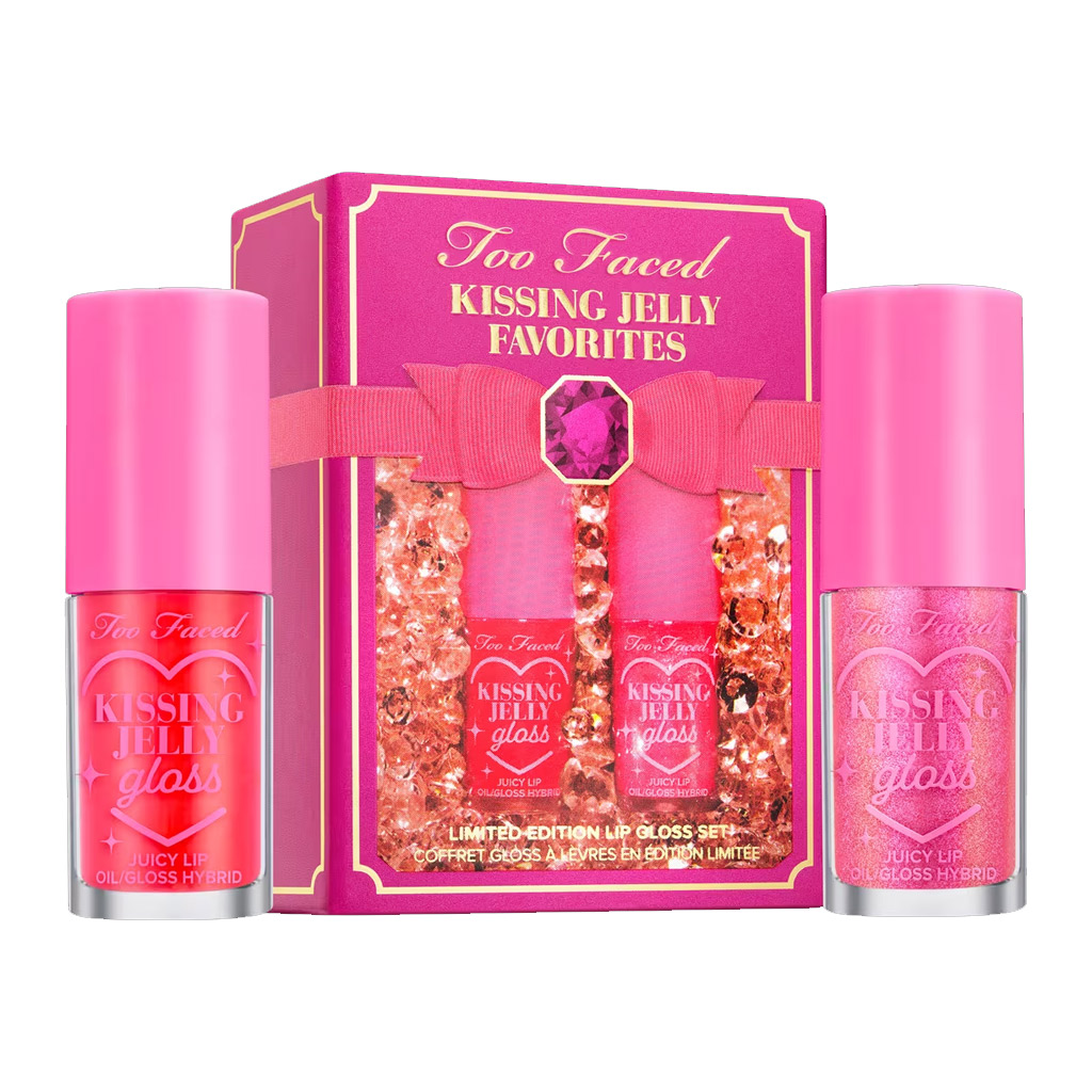 Too Faced Kissing Jelly Favorites Lip Gloss Set