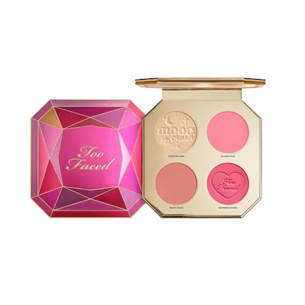 Too Faced Jewel Crush Blush &amp; Highlighter Face Palette