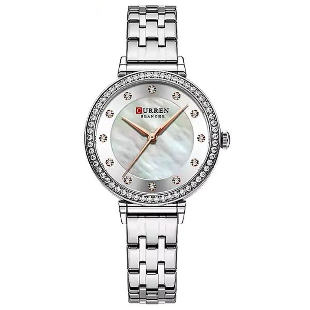 Curren Women Watch C9087L Silver &amp; Silver