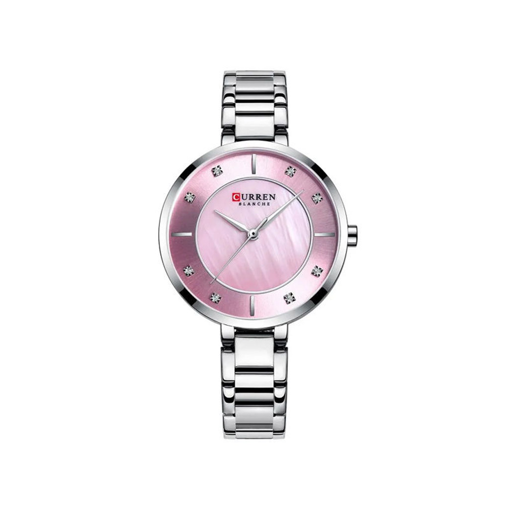 Curren Women Watch C9051L Silver &amp; Rose