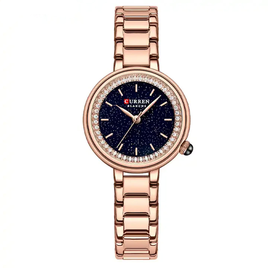 Curren Watch Women C9089L Rose Gold &amp; Black