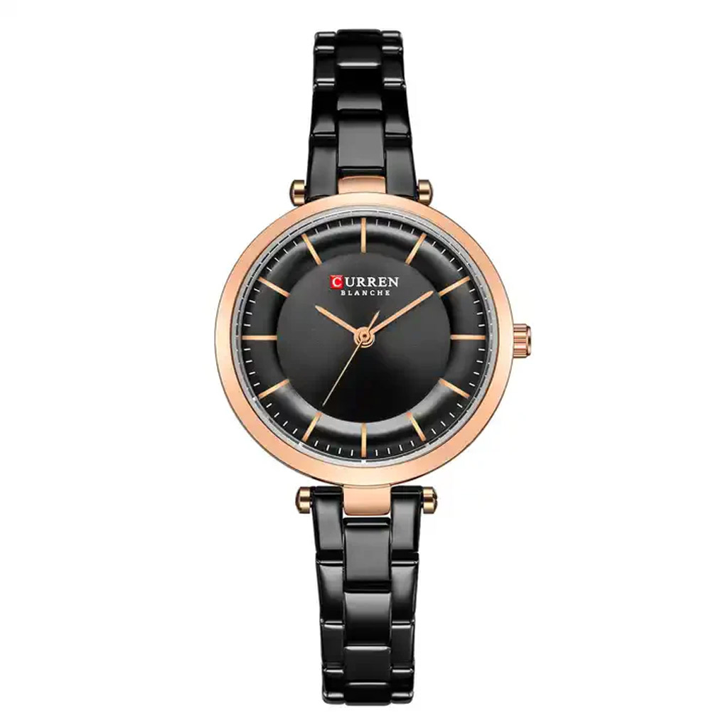 Curren Watch Women C9054L Black &amp; Black