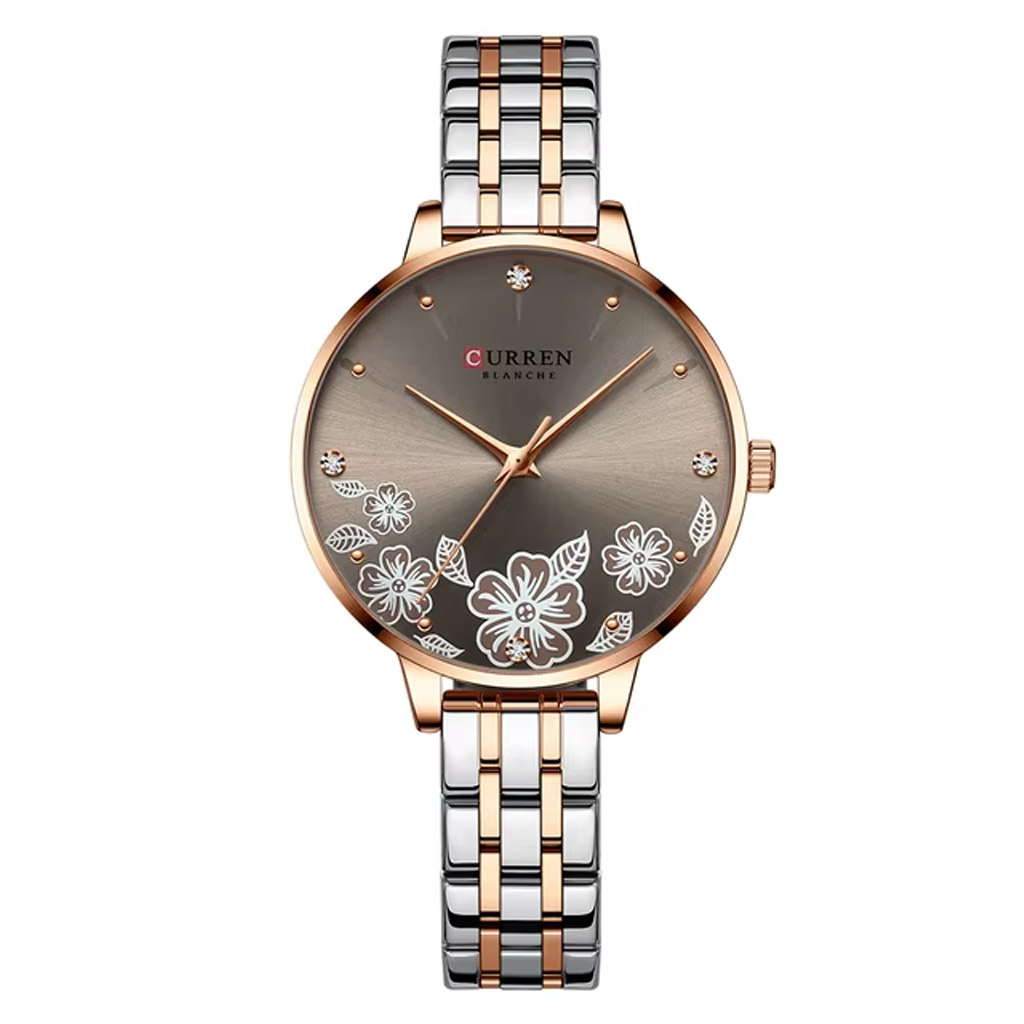 Curren Watch Women C9068L Silver &amp; Rosegold