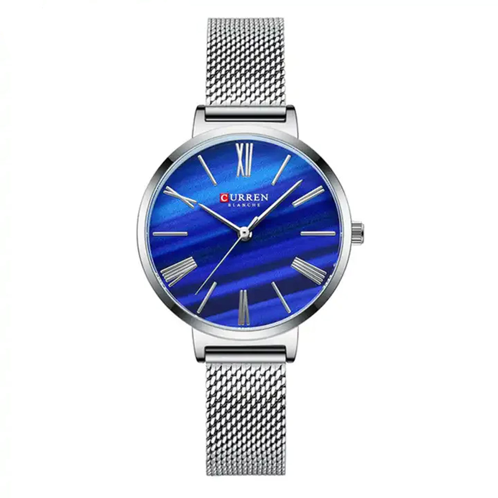 Curren Watch Women C9076L SILVER and Blue