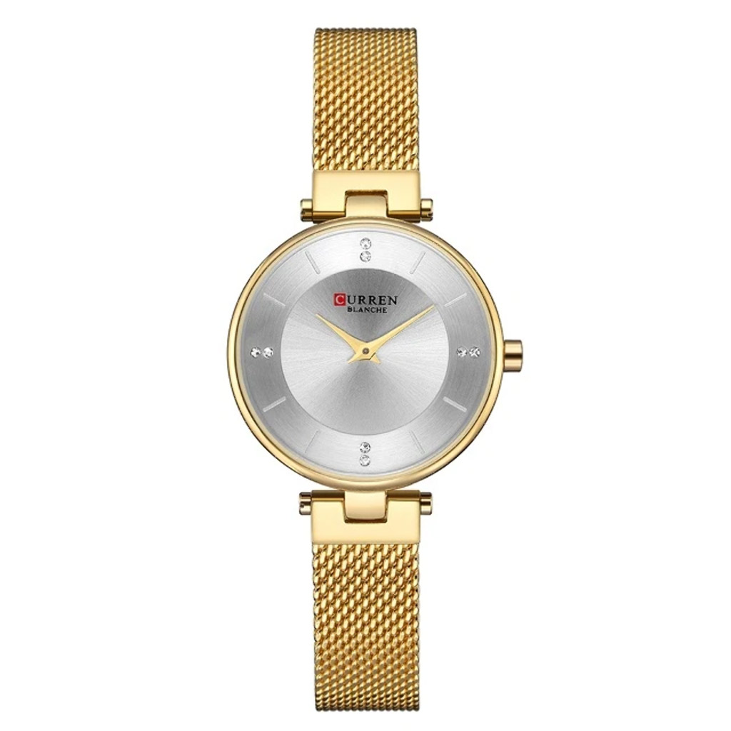 Curren Watch Women C9031L Gold and White