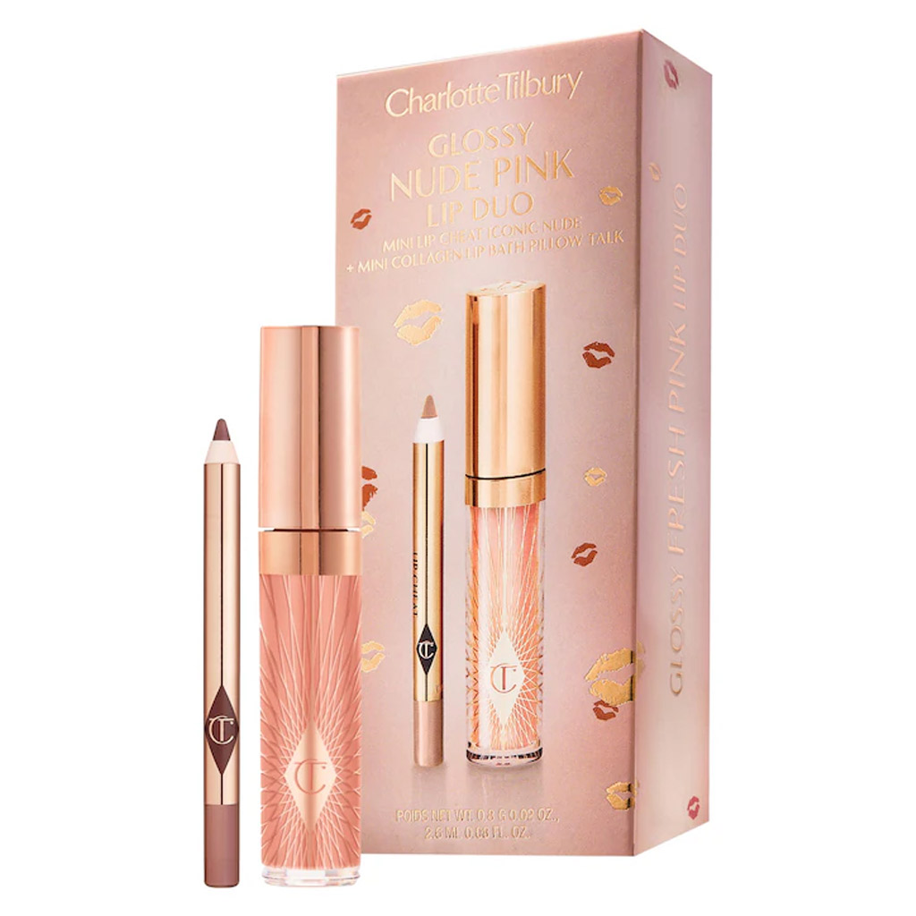 Charlotte Tilbury Glossy Fresh Pink Lip Duo