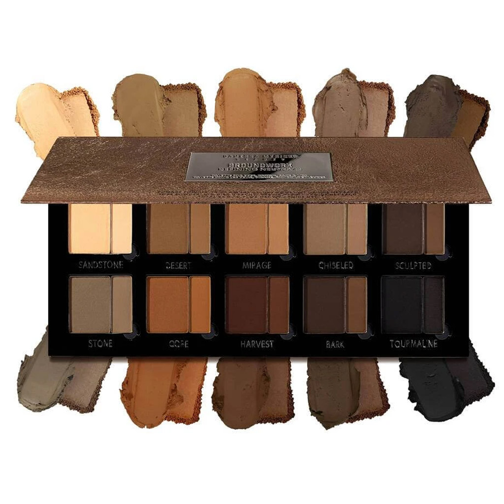 Danessa Myricks Multi-Use Palette for Face, Eyes and Lips Groundwork Defining Neutrals