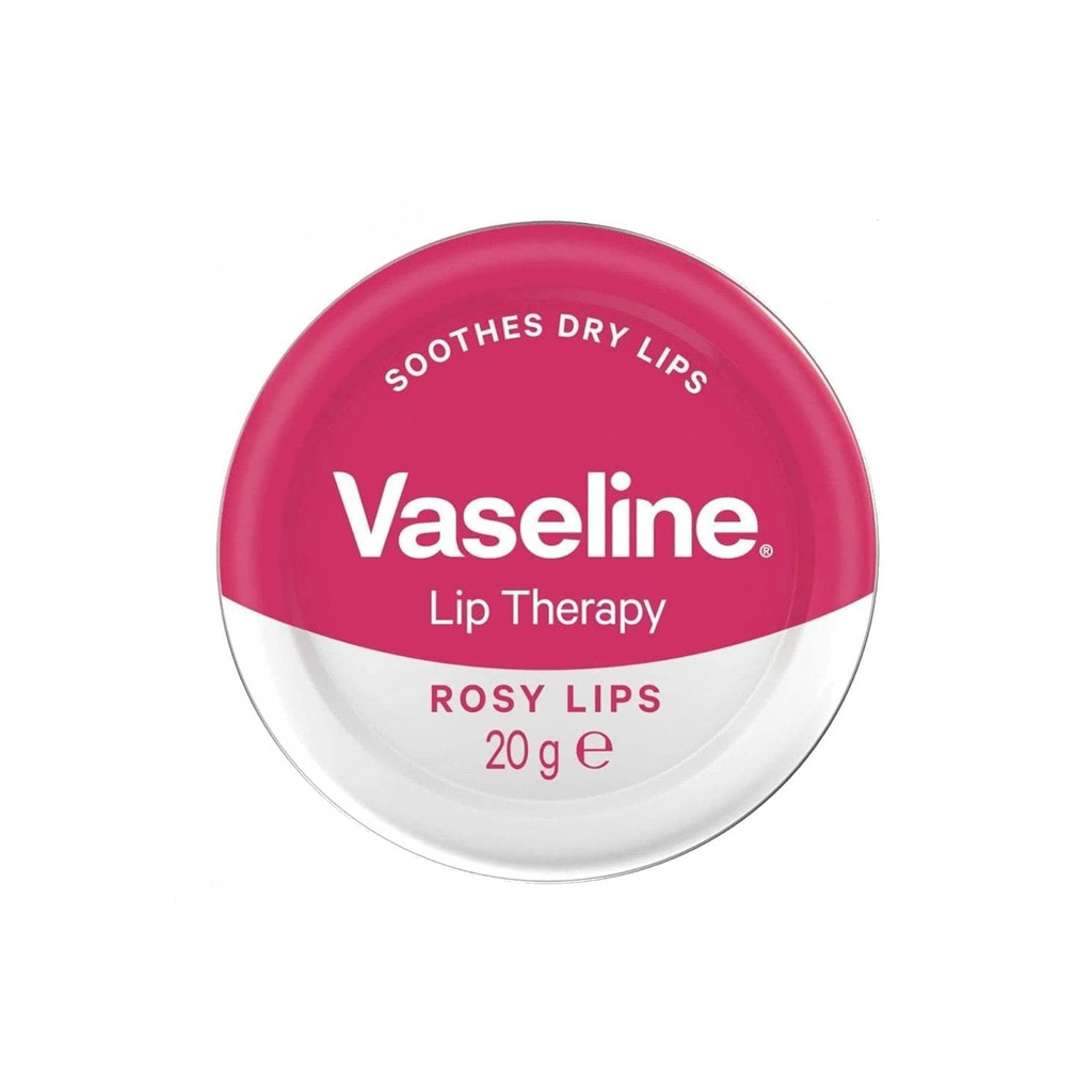 Vaseline Lip Therapy Lip Balm Rose and Almond Oil 20 G