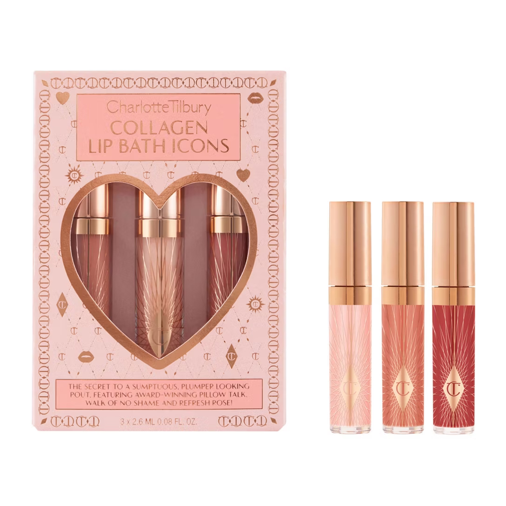 Charlotte Tilbury Mini Collagen Lip Bath Icons