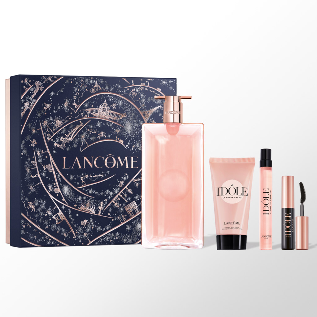 Lancome Idole  Set 100ML + 10ML + Body Cream + Mini Mascara