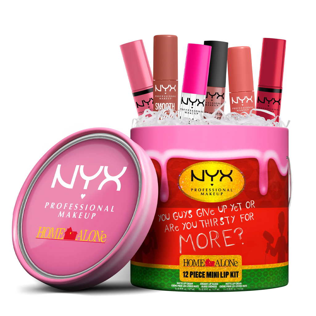 NYX Home Alone 12 PCs Mini Lip Kit