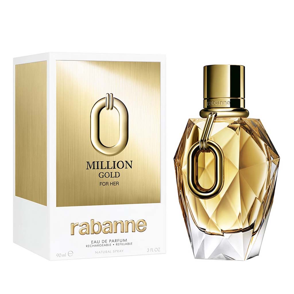 Paco Rabanne  Ladies Million Gold EDP Spray 3.0 oz Fragrances