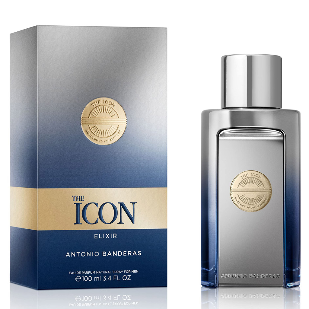 Antonio Banderas Men's The Icon Elixir EDP Spray 3.4 oz Fragrances