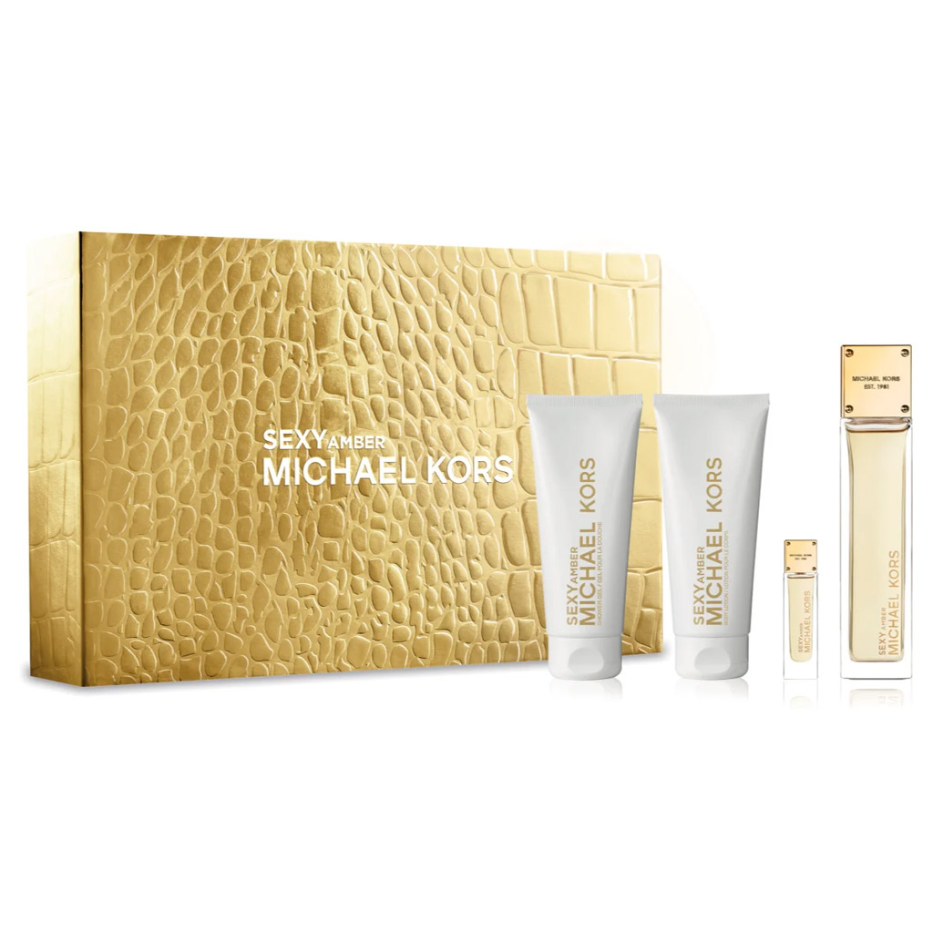 Michael Kors  Ladies Sexy Amber Gift Set Fragrances