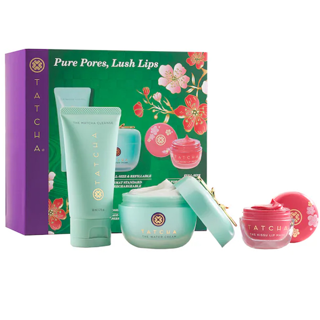 Tatcha Pure Pores, Plush Lips SET