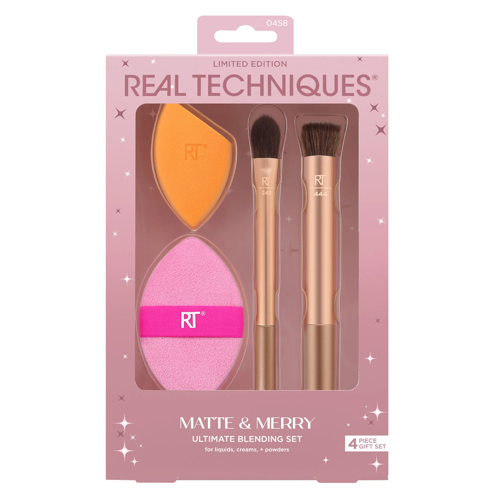 Real Techniques Matte and Merry Makeup Blending Set