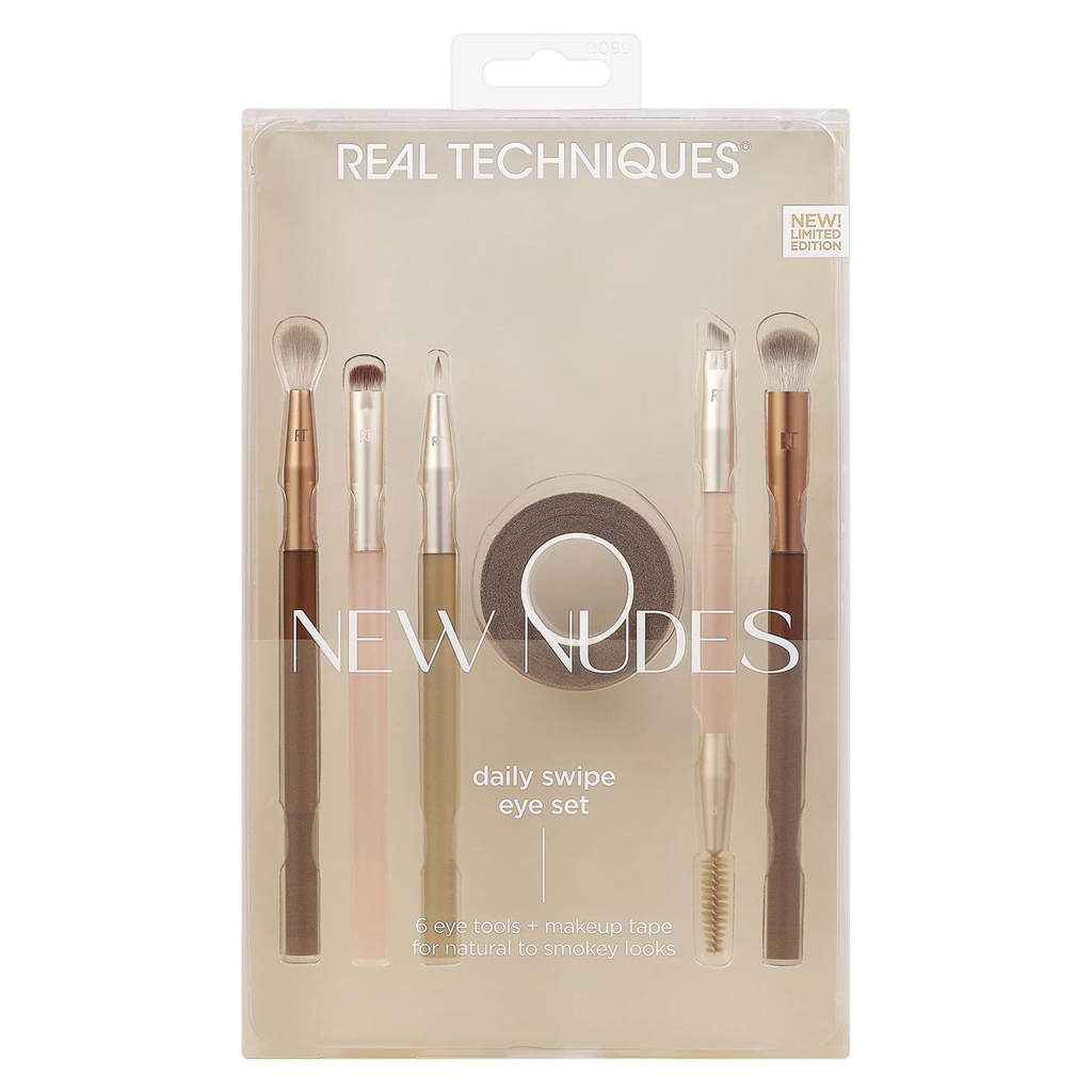 Real Techniques New Nudes Eye brush and accessory set Daily Swipe