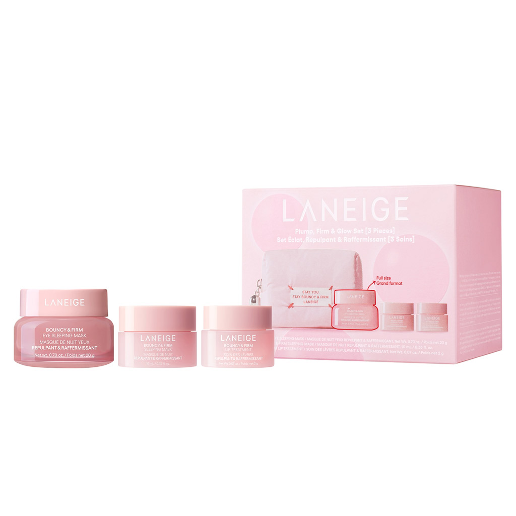 LANEIGE Bouncy and Firm Plump, Firm and Glow Set