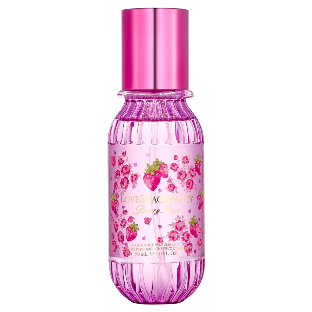 LoveShackFancy Mini Berry Kiss Hair &amp; Body Perfume Mist 90ML