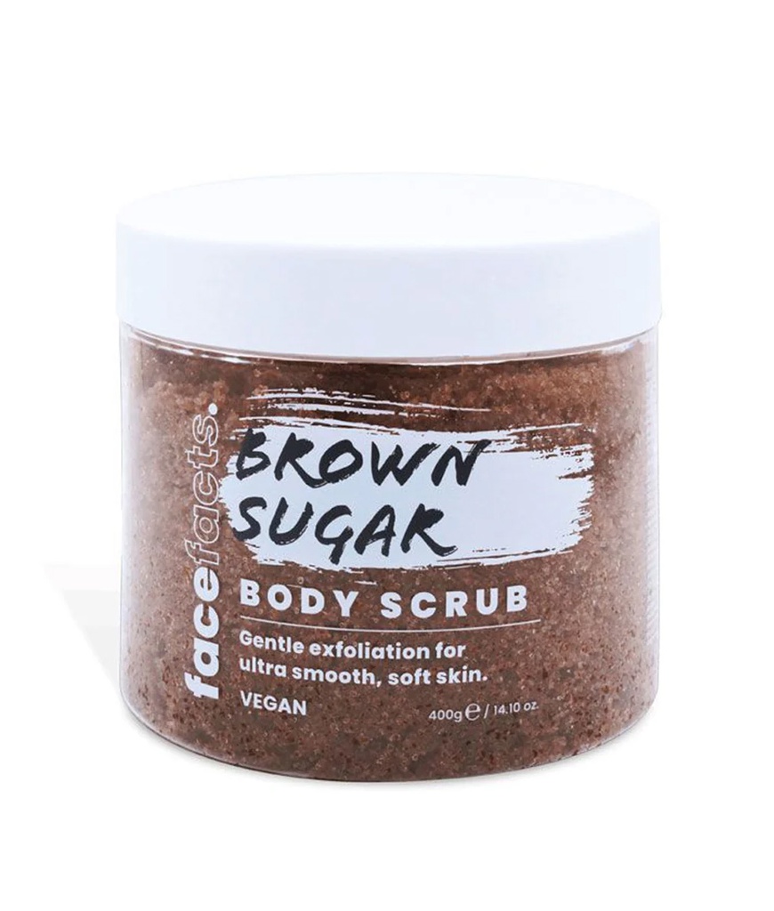 Face Facts Body Scrubs Brown Sugar 400g مقشر جسم سكر بني