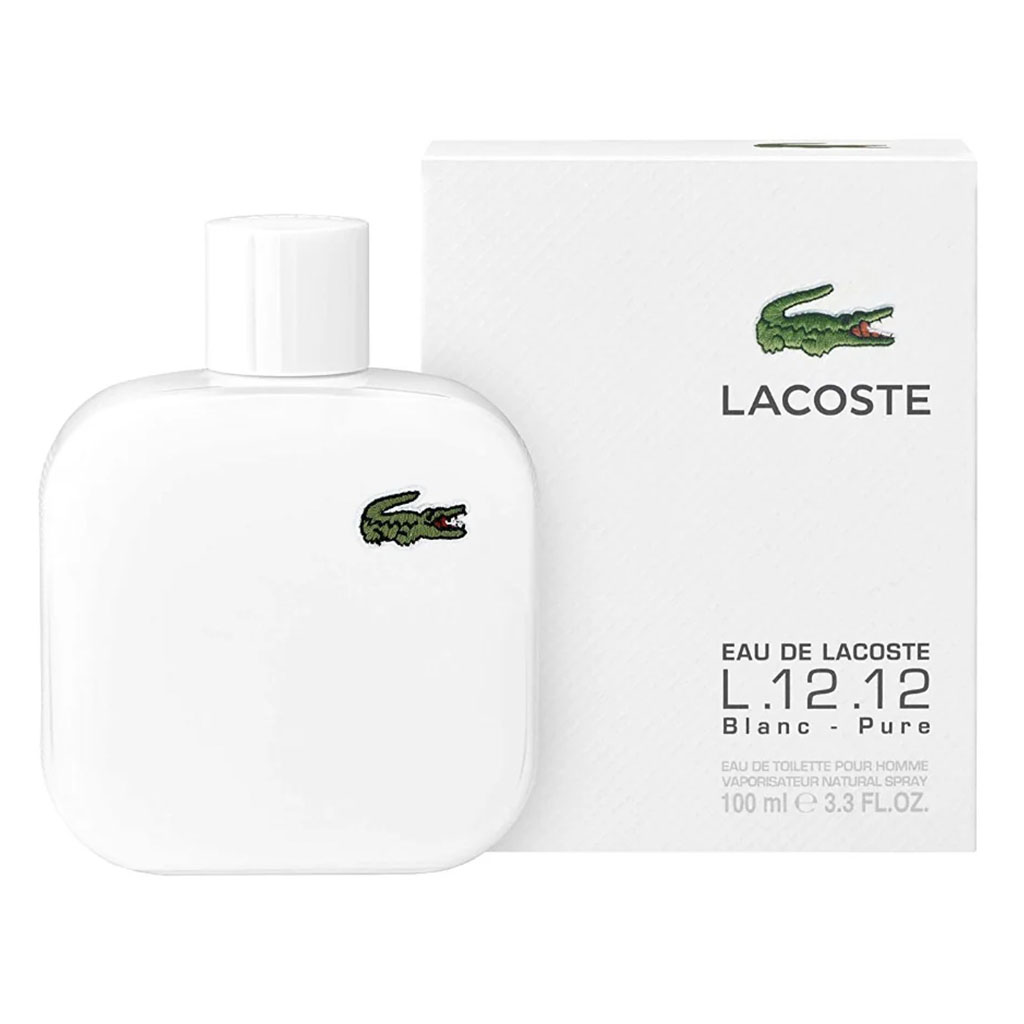 Lacoste L.12.12 Blanc White EDT (100ml)