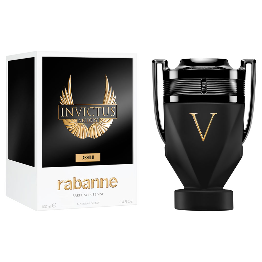 Paco Rabanne Invictus Victory Absolu 100ML Parfum For men  عطر انفكتس فيكتوري أبسولو للرجال