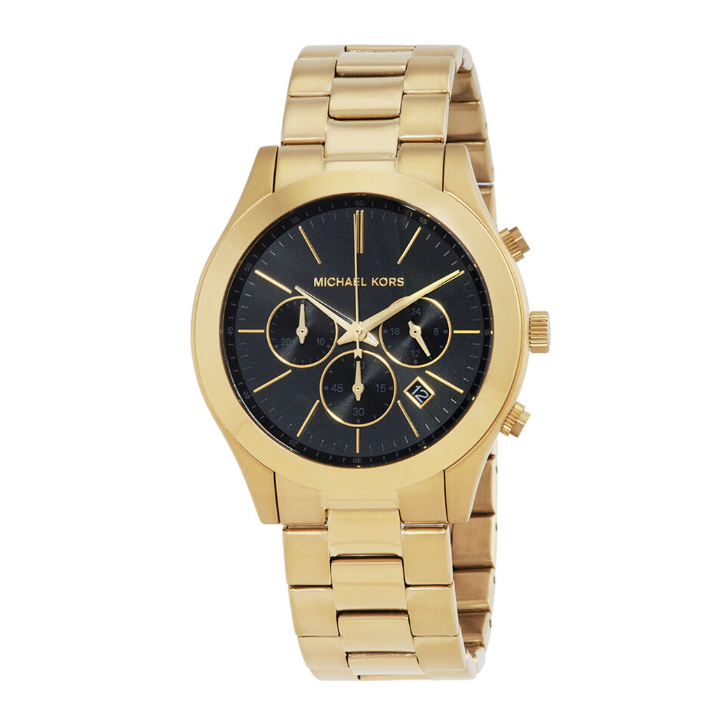 Michael Kors  Runway Chronograph Quartz Black Dial Men's Watch MK9149