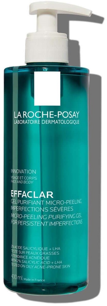 La Roche Posay Effaclar Micro Peeling Purifying Gel 400ml.