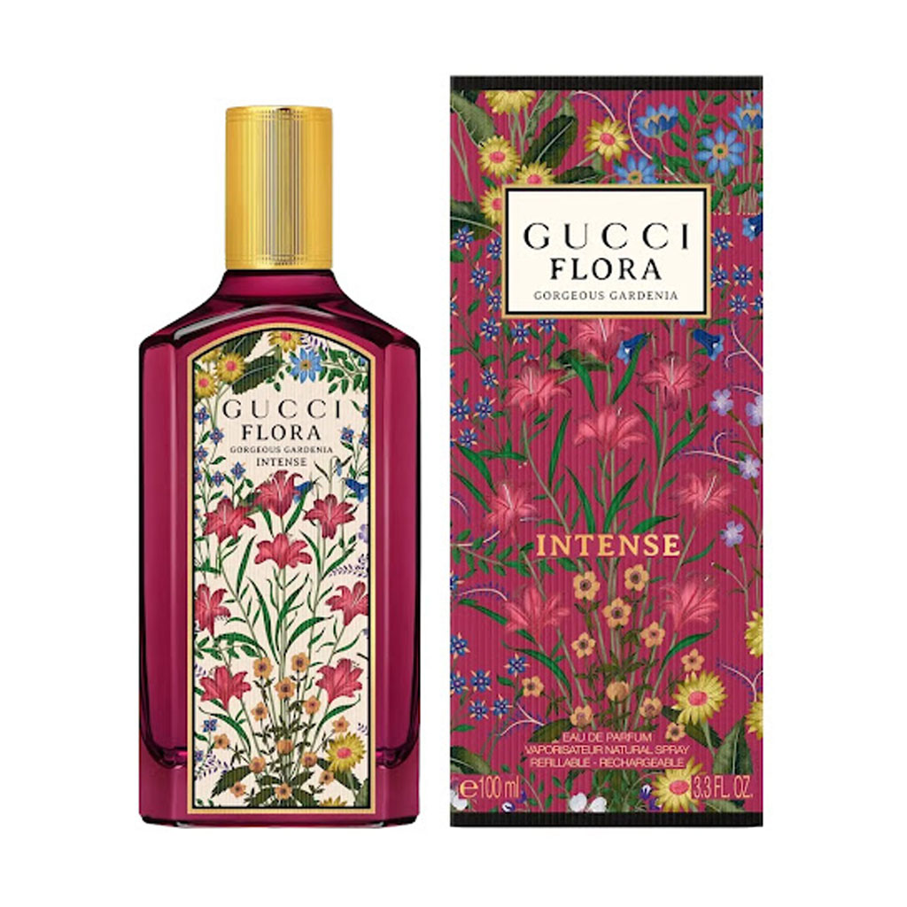 Gucci Flora Gorgeous Gardenia Intense 100ML EDP غوتشي فلورا جورجيوس جاردينيا