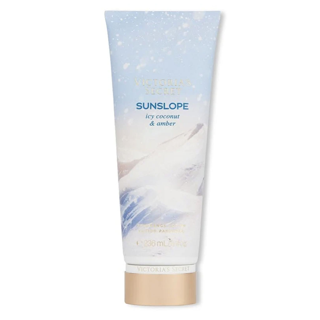 VICTORIA'S SECRET SUNSLOPE icy coconut &amp; amber Body Lotion