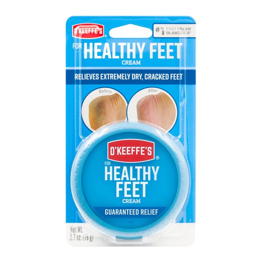O Keeffe's for Healthy Feet Foot Cream 91g كريم القدمين الصحيين من أوكيفز 