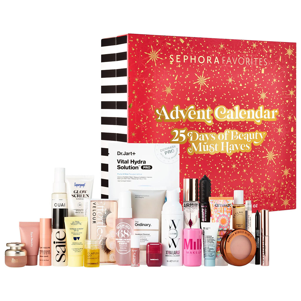 SEPHORA ADVENT CALENDER 25 DAY OF BEAUTY MUST HAVE KIT