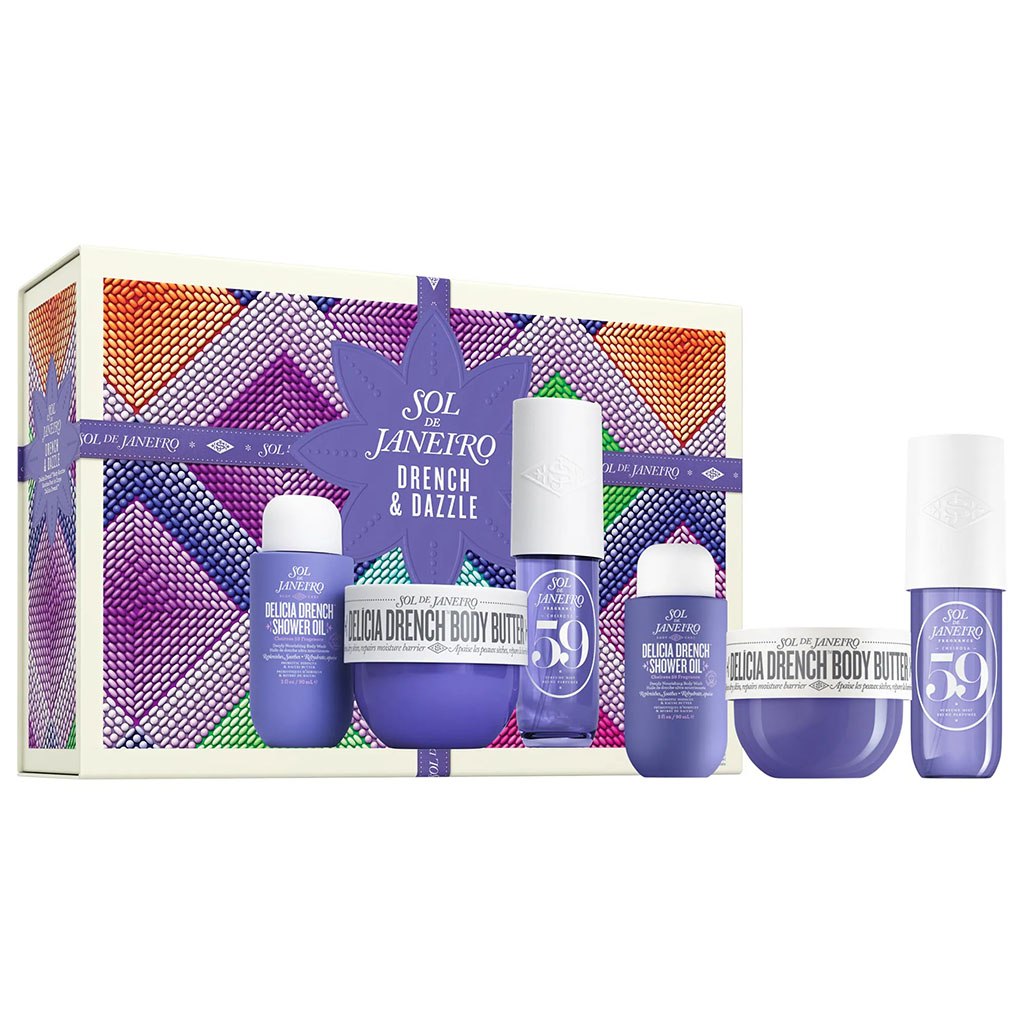 Sol de Janeiro Drench &amp; Dazzle Body Routine Gift Set سول دي جينيرو درينش أند دوزل طقم