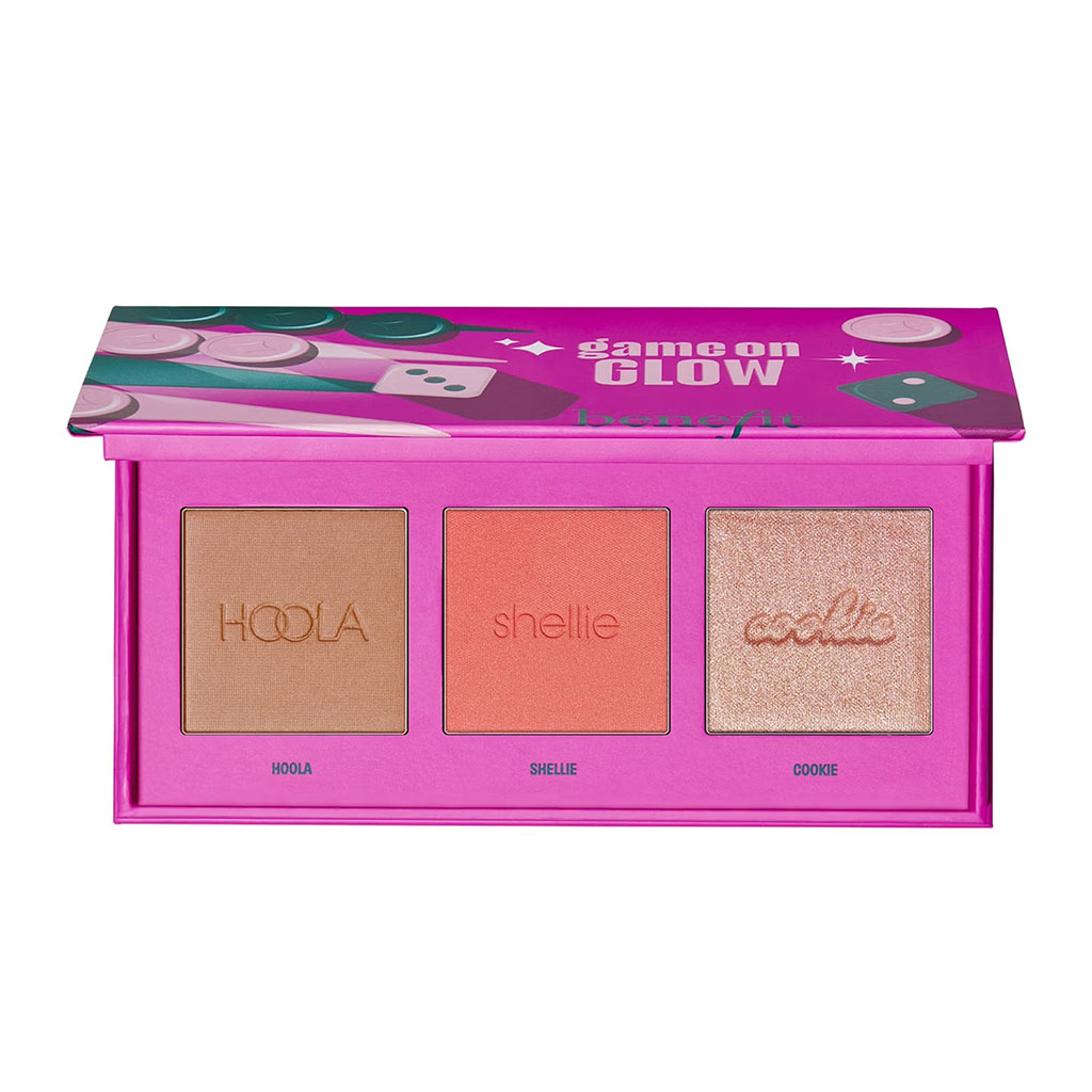 BENEFIT Game On Glow Blush &amp; Highlighter Trio Palette