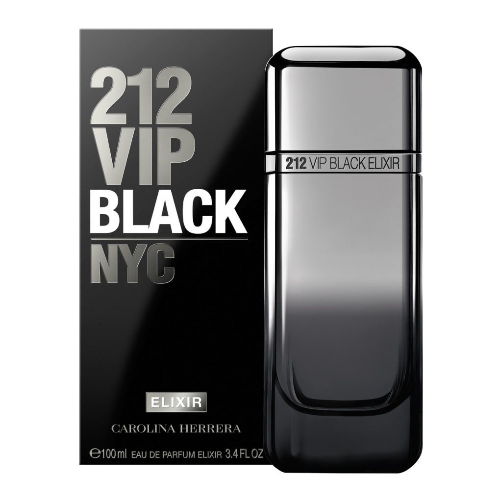 Carolina Herrera 212 VIP Black Elixir 100ml عطر 212 بلاك اليكسير 100مل