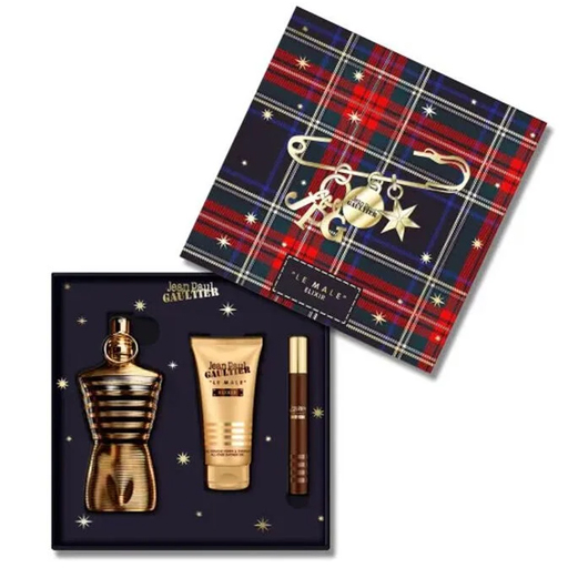 Jean Paul Gaultier Men's Le Male Elixir Gift Set Fragrances