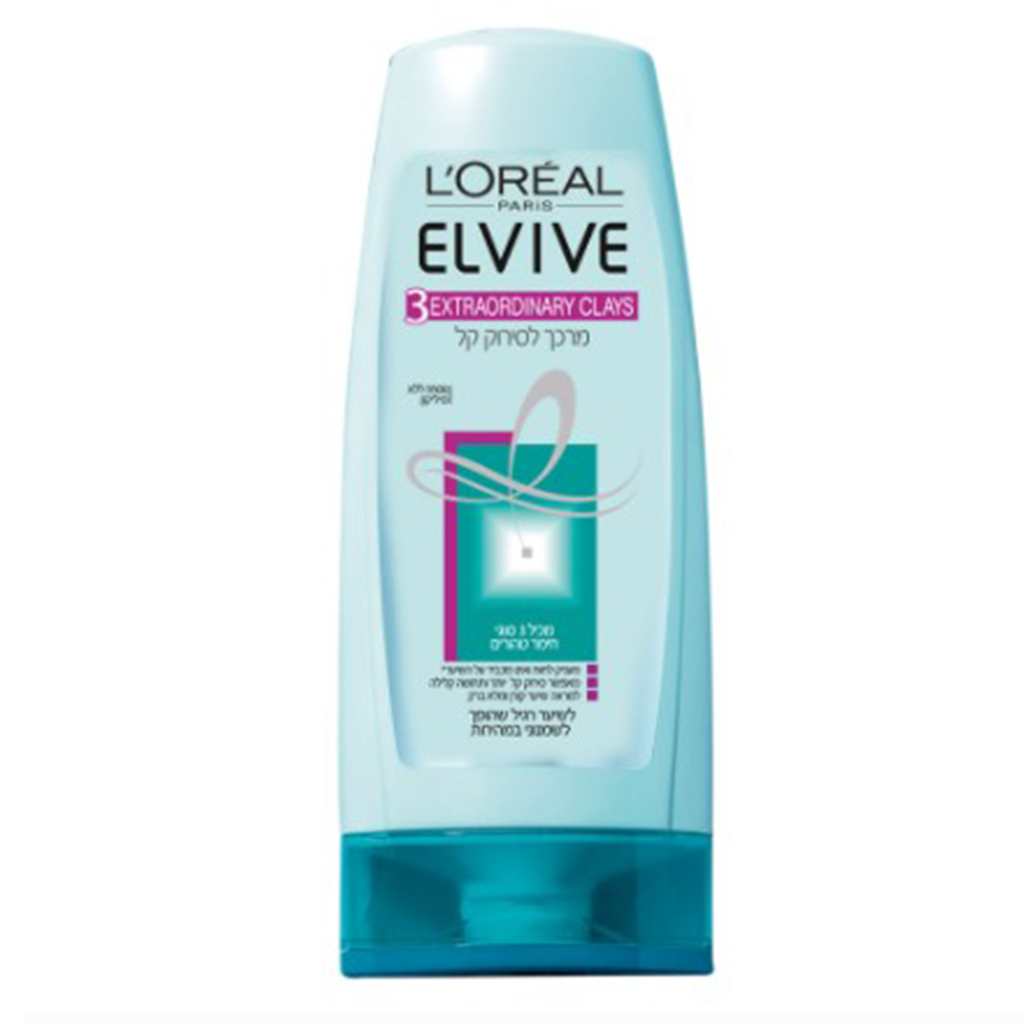 LOREAL ELVIVE 3 extraordinary clays 600ml CONDITIONER